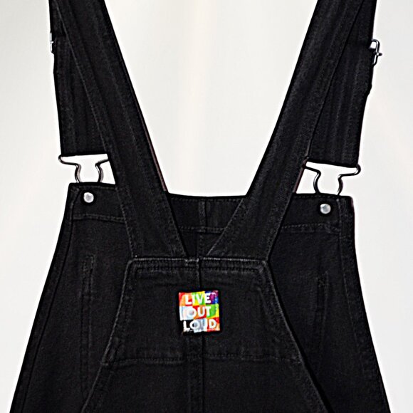 Sonoma Community Adult Unisex Short Overalls–Casual Denim Summer Outfit–Size S - Picture 8 of 11